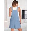 imageANRABESS Womens Short Overalls Summer Adjustable Strap Loose Fit Bib Shortalls Romper Travel Vacation ClothesBlue