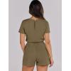 imageANRABESS Womens Summer Casual Dressy Short Sleeve Tshirt One Piece Rompers Jumpsuit Beach Travel Vacation Outfits 2025Light Brown