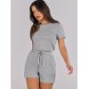 imageANRABESS Womens Summer Casual Dressy Short Sleeve Tshirt One Piece Rompers Jumpsuit Beach Travel Vacation Outfits 2025Light Grey