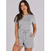 imageANRABESS Womens Summer Casual Dressy Short Sleeve Tshirt One Piece Rompers Jumpsuit Beach Travel Vacation Outfits 2025Light Grey