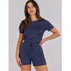 imageANRABESS Womens Summer Casual Dressy Short Sleeve Tshirt One Piece Rompers Jumpsuit Beach Travel Vacation Outfits 2025Navy Blue
