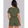 imageANRABESS Womens Summer Casual Dressy Short Sleeve Tshirt One Piece Rompers Jumpsuit Beach Travel Vacation Outfits 2025Olive