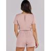 imageANRABESS Womens Summer Casual Dressy Short Sleeve Tshirt One Piece Rompers Jumpsuit Beach Travel Vacation Outfits 2025Pink