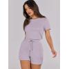 imageANRABESS Womens Summer Casual Dressy Short Sleeve Tshirt One Piece Rompers Jumpsuit Beach Travel Vacation Outfits 2025Purple