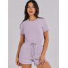 imageANRABESS Womens Summer Casual Dressy Short Sleeve Tshirt One Piece Rompers Jumpsuit Beach Travel Vacation Outfits 2025Purple