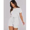 imageANRABESS Womens Summer Casual Dressy Short Sleeve Tshirt One Piece Rompers Jumpsuit Beach Travel Vacation Outfits 2025White