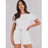 imageANRABESS Womens Summer Casual Dressy Short Sleeve Tshirt One Piece Rompers Jumpsuit Beach Travel Vacation Outfits 2025White