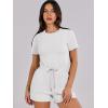 imageANRABESS Womens Summer Casual Dressy Short Sleeve Tshirt One Piece Rompers Jumpsuit Beach Travel Vacation Outfits 2025White