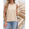 imageANRABESS Womens Sweater Vest Summer Sleeveless Crewneck Ribbed Knit Side Button Pullover Tank Tops 2025 OutfitsBeige