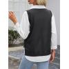 imageANRABESS Womens Sweater Vest Summer Sleeveless Crewneck Ribbed Knit Side Button Pullover Tank Tops 2025 OutfitsBlack