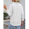 imageANRABESS Womens Sweater Vest Summer Sleeveless Crewneck Ribbed Knit Side Button Pullover Tank Tops 2025 OutfitsWhite