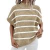 Apricot White Stripe