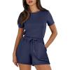 imageANRABESS Womens Summer Casual Dressy Short Sleeve Tshirt One Piece Rompers Jumpsuit Beach Travel Vacation Outfits 2025Navy Blue