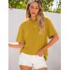 imageANRABESS Womens Oversized T Shirts Short Sleeve Crewneck Tops Casual Loose Basic Tee Shirts 2025 Summer Trendy OutfitsGinger