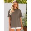 imageANRABESS Womens Oversized T Shirts Short Sleeve Crewneck Tops Casual Loose Basic Tee Shirts 2025 Summer Trendy OutfitsLight Brown