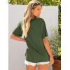 imageANRABESS Womens Oversized T Shirts Short Sleeve Crewneck Tops Casual Loose Basic Tee Shirts 2025 Summer Trendy OutfitsOlive