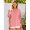 imageANRABESS Womens Oversized T Shirts Short Sleeve Crewneck Tops Casual Loose Basic Tee Shirts 2025 Summer Trendy OutfitsPink
