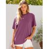 imageANRABESS Womens Oversized T Shirts Short Sleeve Crewneck Tops Casual Loose Basic Tee Shirts 2025 Summer Trendy OutfitsPurple