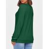 imageANRABESS Womens Long Sleeve Shirts Casual Loose V Neck Basic Tees Tops 2025 Fall TShirt OutfitsGreen