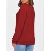 imageANRABESS Womens Long Sleeve Shirts Casual Loose V Neck Basic Tees Tops 2025 Fall TShirt OutfitsRed