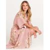 imageANRABESS Womens Summer Loose Boho Flowy Wrap V Neck 34 Sleeve Floral Print Slit Beach Wedding Guest Long Maxi DressesFloral Pink