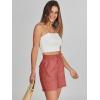 imageANRABESS Womens Summer Shorts 2025 Dressy Casual Hiking Cargo Shorts Trendy Outdoor Outfits 6 PocketsBrick Red
