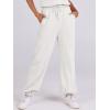 imageANRABESS Jumpsuits for Women Casual Summer Sleeveless 2025 Romper One Piece Outfit Active Workout Lounge Jumpsuits PocketsWhite