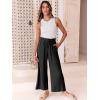 imageANRABESS Women Linen Pants Casual Loose High Waist Boho Wide Leg Cropped Palazzo Beach Pants Summer Outfits 2025 TrendyBlack