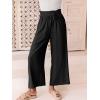 imageANRABESS Women Linen Pants Casual Loose High Waist Boho Wide Leg Cropped Palazzo Beach Pants Summer Outfits 2025 TrendyBlack
