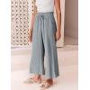 imageANRABESS Women Linen Pants Casual Loose High Waist Boho Wide Leg Cropped Palazzo Beach Pants Summer Outfits 2025 TrendyGray