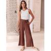 imageANRABESS Women Linen Pants Casual Loose High Waist Boho Wide Leg Cropped Palazzo Beach Pants Summer Outfits 2025 TrendyRust
