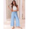 imageANRABESS Women Linen Pants Casual Loose High Waist Boho Wide Leg Cropped Palazzo Beach Pants Summer Outfits 2025 TrendySky
