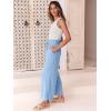 imageANRABESS Women Linen Pants Casual Loose High Waist Boho Wide Leg Cropped Palazzo Beach Pants Summer Outfits 2025 TrendySky