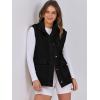 imageANRABESS Womens Fuzzy Fleece Vest Sleeveless Casual Warm Button Down Sherpa Jackets Outerwear With Pockets Winter FashionBlack