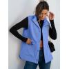imageANRABESS Womens Fuzzy Fleece Vest Sleeveless Casual Warm Button Down Sherpa Jackets Outerwear With Pockets Winter FashionBlue