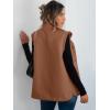 imageANRABESS Womens Fuzzy Fleece Vest Sleeveless Casual Warm Button Down Sherpa Jackets Outerwear With Pockets Winter FashionCamel