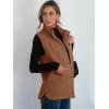 imageANRABESS Womens Fuzzy Fleece Vest Sleeveless Casual Warm Button Down Sherpa Jackets Outerwear With Pockets Winter FashionCamel