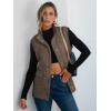 imageANRABESS Womens Fuzzy Fleece Vest Sleeveless Casual Warm Button Down Sherpa Jackets Outerwear With Pockets Winter FashionCoffee