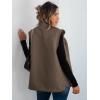 imageANRABESS Womens Fuzzy Fleece Vest Sleeveless Casual Warm Button Down Sherpa Jackets Outerwear With Pockets Winter FashionCoffee