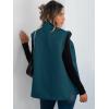 imageANRABESS Womens Fuzzy Fleece Vest Sleeveless Casual Warm Button Down Sherpa Jackets Outerwear With Pockets Winter FashionCyan