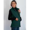 imageANRABESS Womens Fuzzy Fleece Vest Sleeveless Casual Warm Button Down Sherpa Jackets Outerwear With Pockets Winter FashionDeep Green