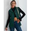 imageANRABESS Womens Fuzzy Fleece Vest Sleeveless Casual Warm Button Down Sherpa Jackets Outerwear With Pockets Winter FashionDeep Green