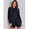 imageANRABESS Womens Fuzzy Fleece Vest Sleeveless Casual Warm Button Down Sherpa Jackets Outerwear With Pockets Winter FashionNavy Blue
