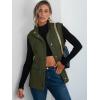 imageANRABESS Womens Fuzzy Fleece Vest Sleeveless Casual Warm Button Down Sherpa Jackets Outerwear With Pockets Winter FashionOlive