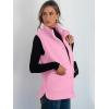 imageANRABESS Womens Fuzzy Fleece Vest Sleeveless Casual Warm Button Down Sherpa Jackets Outerwear With Pockets Winter FashionPink