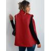 imageANRABESS Womens Fuzzy Fleece Vest Sleeveless Casual Warm Button Down Sherpa Jackets Outerwear With Pockets Winter FashionRed