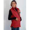 imageANRABESS Womens Fuzzy Fleece Vest Sleeveless Casual Warm Button Down Sherpa Jackets Outerwear With Pockets Winter FashionRed