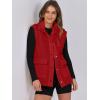 imageANRABESS Womens Fuzzy Fleece Vest Sleeveless Casual Warm Button Down Sherpa Jackets Outerwear With Pockets Winter FashionRed