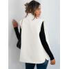 imageANRABESS Womens Fuzzy Fleece Vest Sleeveless Casual Warm Button Down Sherpa Jackets Outerwear With Pockets Winter FashionWhite