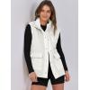 imageANRABESS Womens Fuzzy Fleece Vest Sleeveless Casual Warm Button Down Sherpa Jackets Outerwear With Pockets Winter FashionWhite